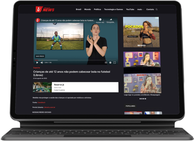 Libraria News - Notícias em Libras