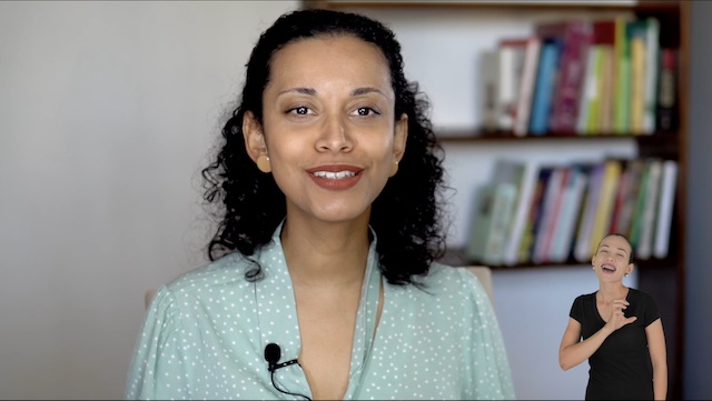 tradução de vídeo em libras